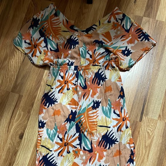 Roxy Dresses & Skirts - ROXY Women's size Small GORGEOUS Linen Vintage Style Dress Lightweight